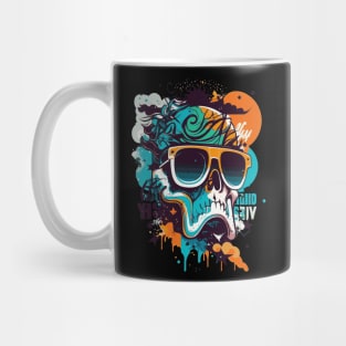 Retro Skull Shades Mug